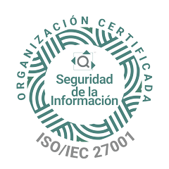 Sello NYCE: Organización certificada ISO/IEC 27001 Seguridad de la Información